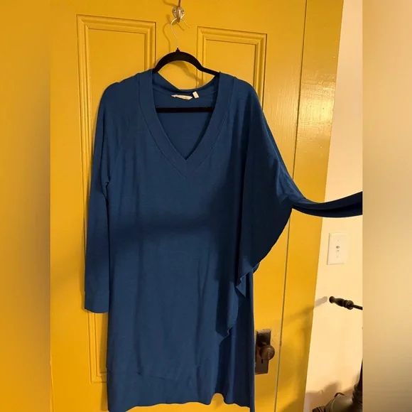 Soft Surroundings Blue Marla Dress - Picture 1 of 8